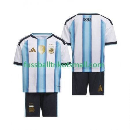 Fußballtrikots Argentinien World Cup Kinder 2026 Kurzarm Heimtrikotsatz kaufen